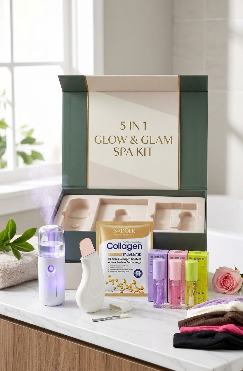 5 IN 1 Glow & Glam Spa Kit